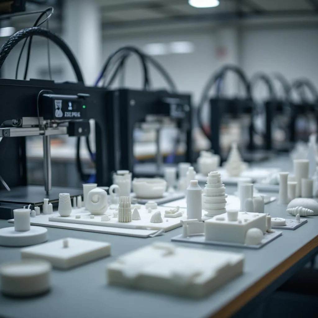 Laboratorio con impresoras 3D