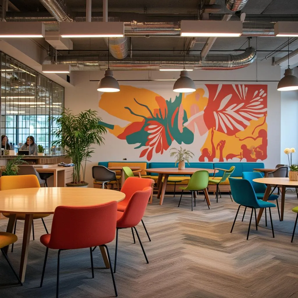 Espacio de coworking creativo