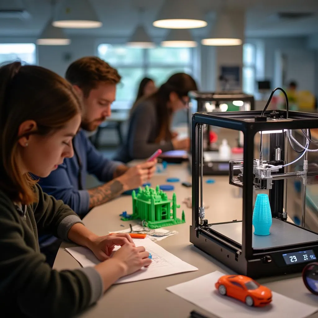 Laboratorio de innovación con impresoras 3D