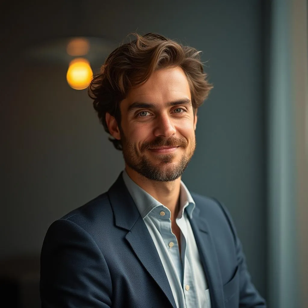Retrato de Andrés Molina